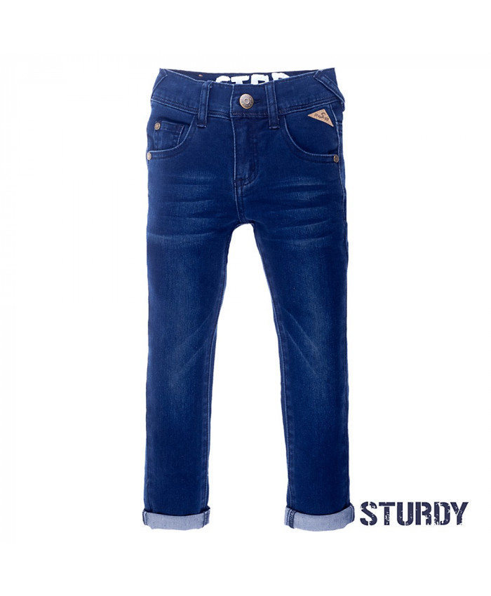 Sturdy Dark Blue Denim Jeans Boy's 